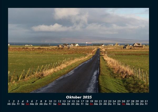 Produktbild: Landschaftskalender 2025 Fotokalender DIN A4
