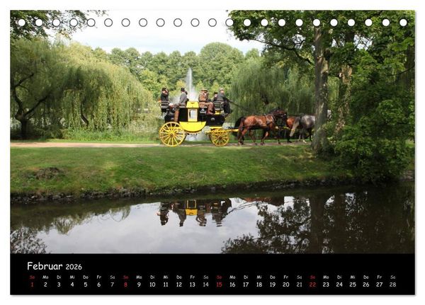 Produktbild: CIAT - Historischer Fahrsport in Celle (Tischkalender 2026 DIN A5 quer), CALVENDO Monatskalender