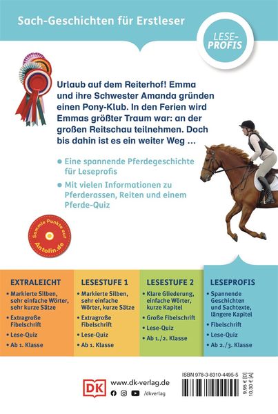 Produktbild: SUPERLESER! Emma und der Pony-Klub