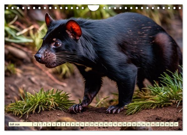 Produktbild: Australiens faszinierende Fauna (Wandkalender 2026 DIN A4 quer), CALVENDO Monatskalender