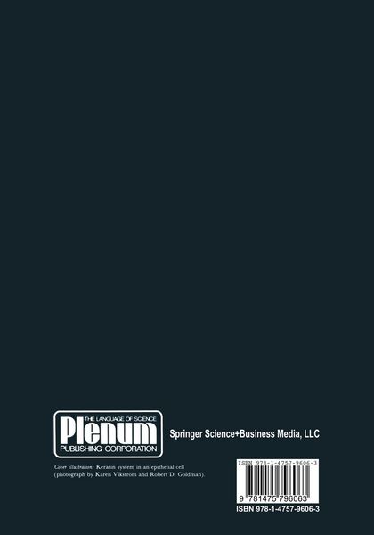 Produktbild: Cellular and Molecular Biology of Intermediate Filaments