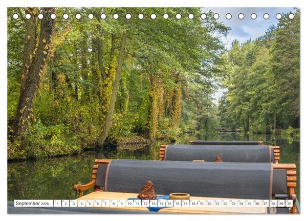 Produktbild: Zwischen Spree und Nei&szlig;e - Ein Jahr in der Lausitzer Vielfalt (Tischkalender 2026 DIN A5 quer), CALVENDO Monatskalender