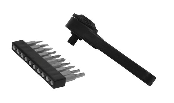 Produktbild: PEBARO MBS10 - Mini Ratsche mit 10 Mini-Bits