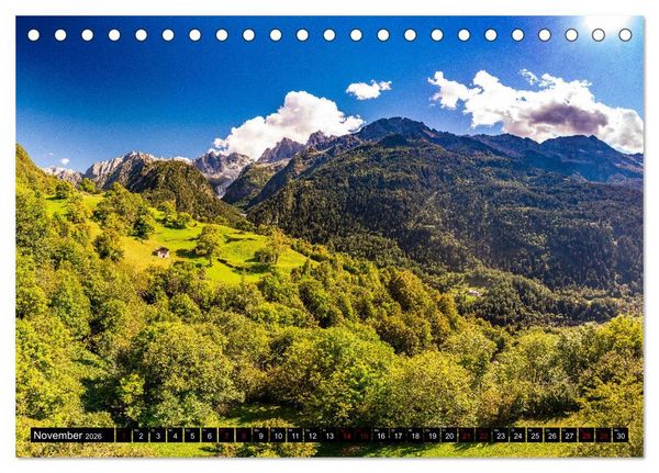 Produktbild: Schweiz - Engadin und Bergell (Tischkalender 2026 DIN A5 quer), CALVENDO Monatskalender