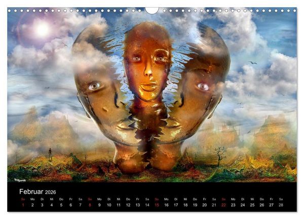 Produktbild: Der Fantasy Kalender (Wandkalender 2026 DIN A3 quer), CALVENDO Monatskalender