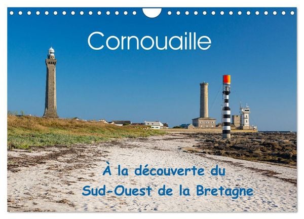 Produktbild: Cornouaille &Agrave; la d&eacute;couverte du Sud-Ouest de la Bretagne (Calendrier mural 2026 DIN A4 vertical), CALVENDO calendrier mensuel