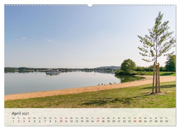Produktbild: Naturparadies Altm&uuml;hlsee (Wandkalender 2027 DIN A2 quer), CALVENDO Monatskalender