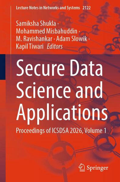Produktbild: Secure Data Science and Applications