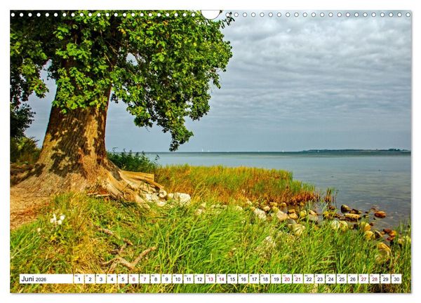 Produktbild: Naturparadies Zierow - Ostsee Idylle pur in der Wismarer Bucht (Wandkalender 2026 DIN A3 quer), CALVENDO Monatskalender