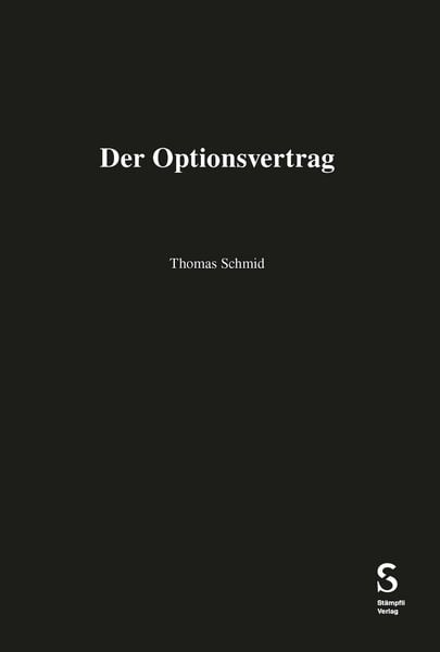 Produktbild: Der Optionsvertrag