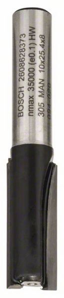 Bosch Accessories 2608628373 Nutfräser Hartmetall   Länge 56 mm Produktabmessung, Ø 10 mm  Schaftdurchmesser 8 mm