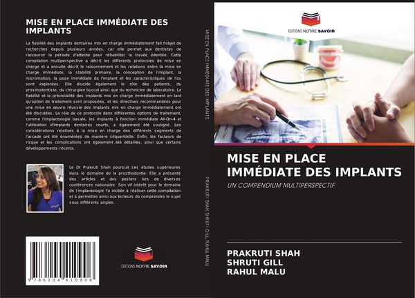 Produktbild: Mise En Place Imm&eacute;diate des Implants