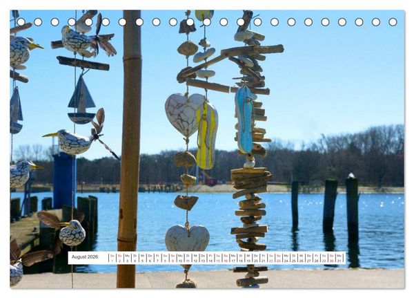 Produktbild: Travem&uuml;nde in der L&uuml;becker Bucht (Tischkalender 2026 DIN A5 quer), CALVENDO Monatskalender