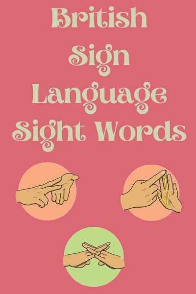 Produktbild: British Sign Language Sight Words