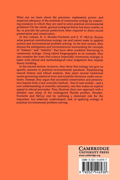 Produktbild: Method in Ecology