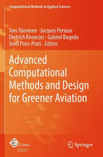 Produktbild: Advanced Computational Methods and Design for Greener Aviation