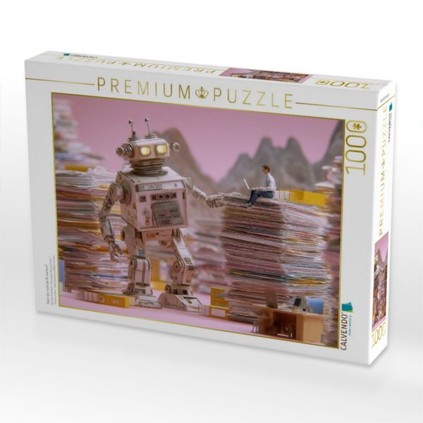 Produktbild: CALVENDO Puzzle Kann das nicht die KI machen? | 1000 Teile Lege-Gr&ouml;&szlig;e 64x48cm Foto-Puzzle f&uuml;r gl&uuml;ckliche Stunden