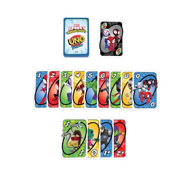 Produktbild: UNO Junior Spidey & Friends