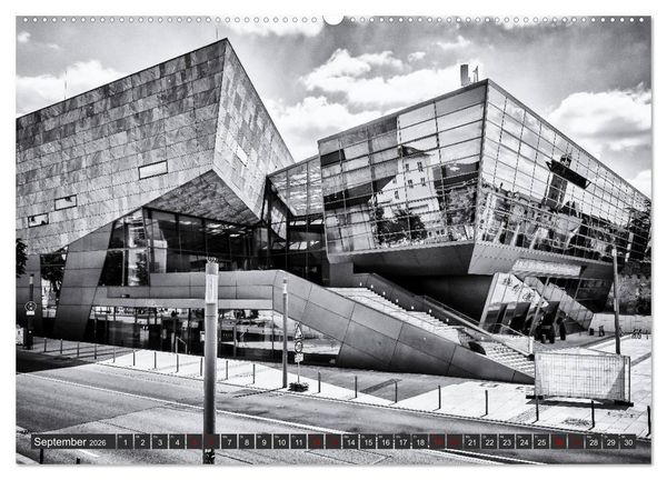 Produktbild: Ein Blick auf Darmstadt (hochwertiger Premium Wandkalender 2026 DIN A2 quer), Kunstdruck in Hochglanz