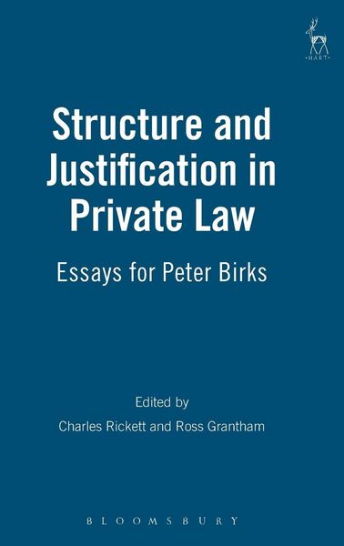 Produktbild: Structure and Justification in Private Law