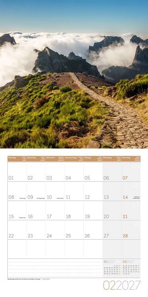 Produktbild: Traumpfade Kalender 2027 - 30x30 - Art12