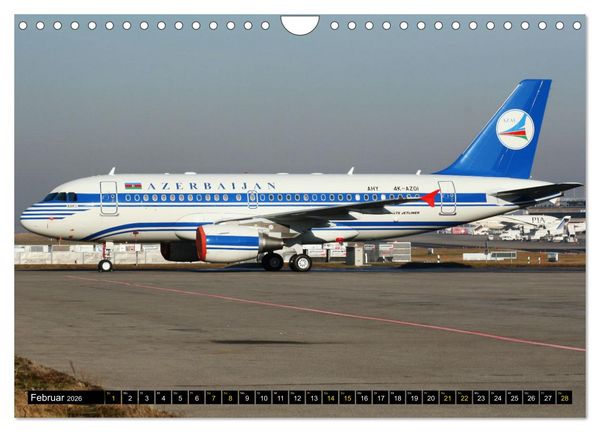Produktbild: Airbus Airliners (Wandkalender 2026 DIN A4 quer), CALVENDO Monatskalender