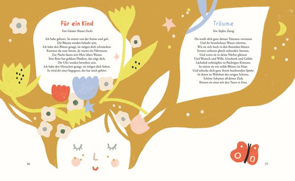 Produktbild: Wunderbare Gedichtezeit - Ein Hausbuch mit 100 Gedichten f&uuml;r dein Leben