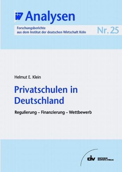 Produktbild: Privatschulen in Deutschland