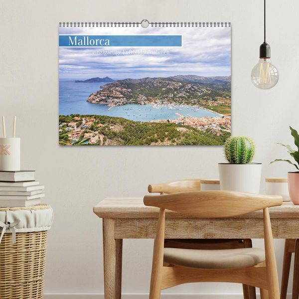 Produktbild: Mallorca - einzigartige Luftbildaufnahmen (Wandkalender 2026 DIN A3 quer), CALVENDO Monatskalender