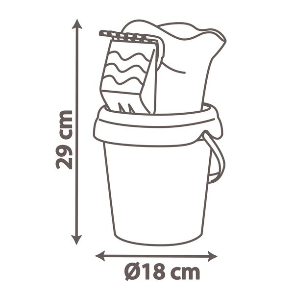 Produktbild: Smoby Stitch Eimergarnitur