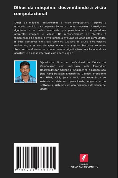 Produktbild: Olhos da m&aacute;quina: desvendando a vis&atilde;o computacional