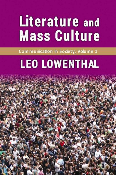 Produktbild: Literature and Mass Culture