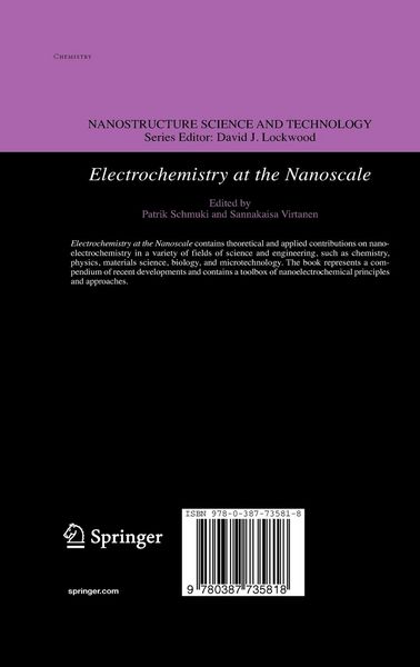 Produktbild: Electrochemistry at the Nanoscale