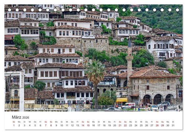 Produktbild: Albanien. Eine Entdeckungsreise. (Tischkalender 2026 DIN A5 quer), CALVENDO Monatskalender