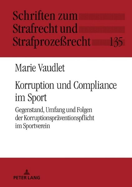 Produktbild: Korruption und Compliance im Sport