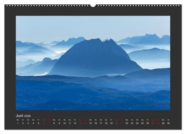 Produktbild: Bergschuh und Gipfelgl&uuml;ck (hochwertiger Premium Wandkalender 2026 DIN A2 quer), Kunstdruck in Hochglanz