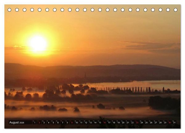 Produktbild: Zauberhafter Bodensee (Tischkalender 2026 DIN A5 quer), CALVENDO Monatskalender