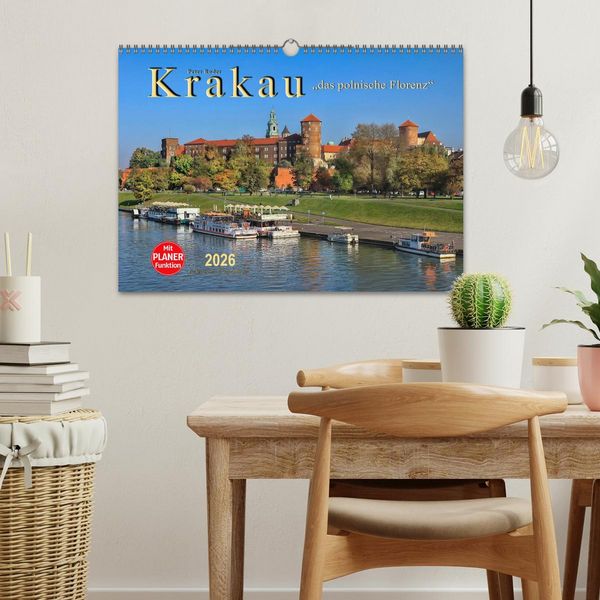 Produktbild: Krakau - das polnische Florenz (Wandkalender 2026 DIN A3 quer), CALVENDO Monatskalender