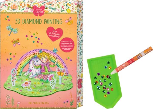 Produktbild: 3D Diamond Painting Prinzessin Lillifee
