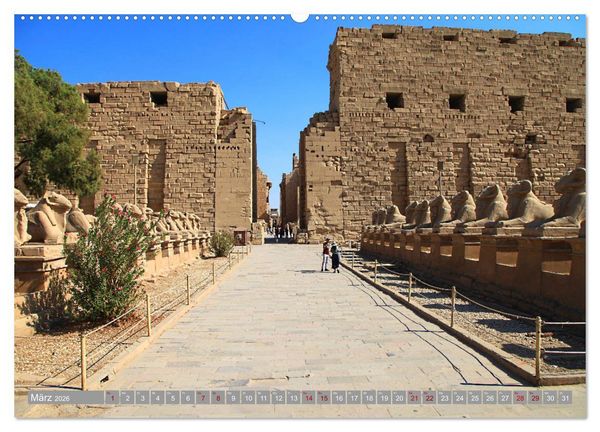 Produktbild: Unterwegs in &Auml;gypten - &uuml;ber Kairo nach Assuan (Wandkalender 2026 DIN A2 quer), CALVENDO Monatskalender