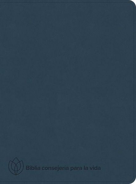 Produktbild: Rvr 1960 Biblia de Estudio Consejer&iacute;a Para La Vida, Azul Pizarra, S&iacute;mil Piel