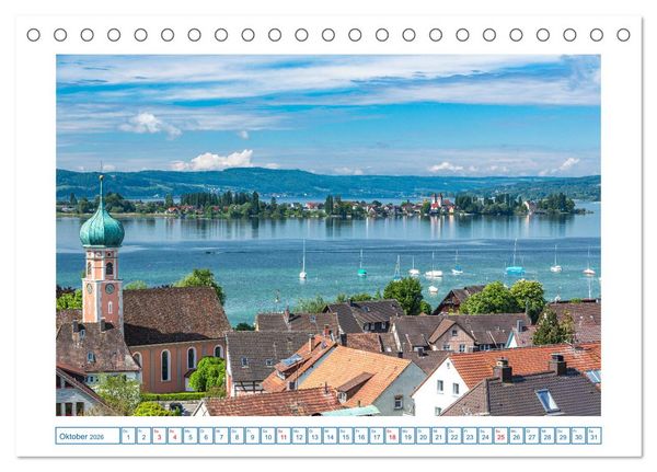 Produktbild: Allensbach am Bodensee (Tischkalender 2026 DIN A5 quer), CALVENDO Monatskalender