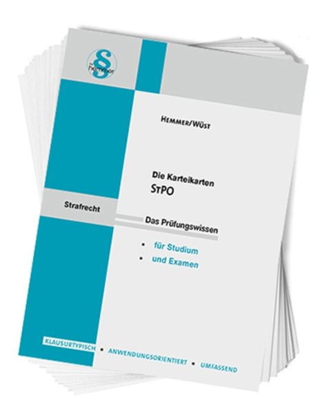 Die Karteikarten Strafprozessordung (StPO)