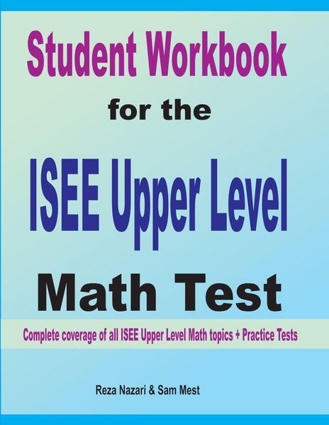 Produktbild: Student Workbook for the ISEE Upper Level Math Test