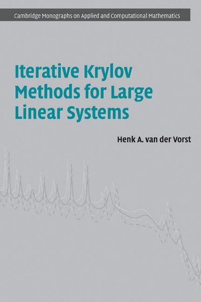 Produktbild: Iterative Krylov Methods for Large Linear Systems