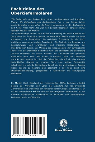 Produktbild: Enchiridion des Oberkiefermolaren