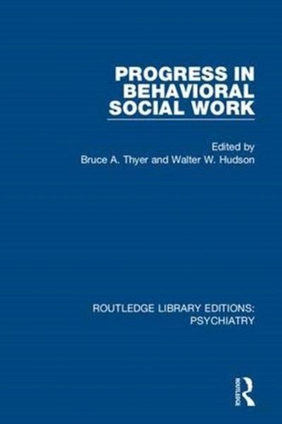 Produktbild: Progress in Behavioral Social Work