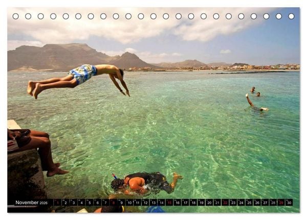 Produktbild: Kap Verde (Tischkalender 2026 DIN A5 quer), CALVENDO Monatskalender