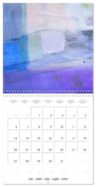 Produktbild: Finding silence in colours (Wall Calendar 2026 12 &times; 12 Inch) CALVENDO 12 Month Wall Calendar
