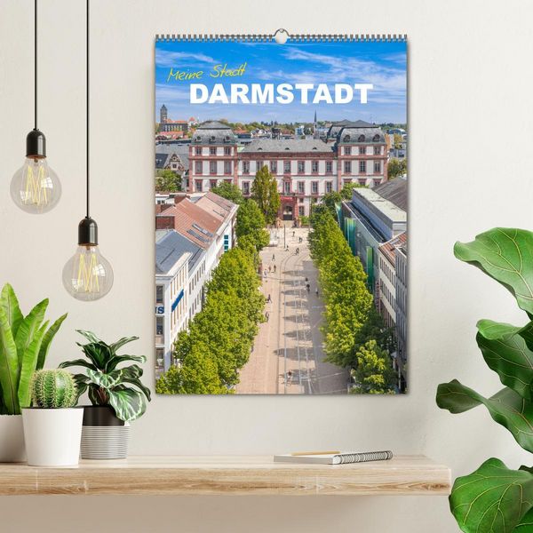 Produktbild: Meine Stadt Darmstadt (Wandkalender 2026 DIN A2 hoch), CALVENDO Monatskalender